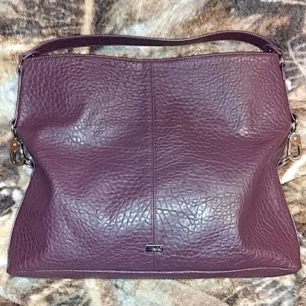 Thirty-one Jewell Burgundy Hobo Shoulder Bag